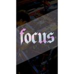 Focus 10X5CM Folyo Kesim Etiket Araba-Motor-Kask-Laptop Hologram Seçenekli Sticker Etiketi Fokus - 10x5 Cm