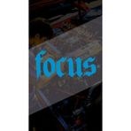Focus 10X5CM Folyo Kesim Etiket Araba-Motor-Kask-Laptop Hologram Seçenekli Sticker Etiketi Fokus - Mavi - 10x5 Cm