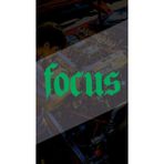 Focus 10X5CM Folyo Kesim Etiket Araba-Motor-Kask-Laptop Hologram Seçenekli Sticker Etiketi Fokus - Yeşil - 10x5 Cm