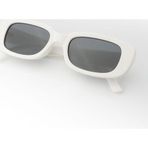 Focus On Eyewear Emma Beyaz Kadın Güneş Gözlüğü Polarize