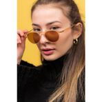 Focus On Eyewear Wilson Matte Cream Güneş Gözlüğü
