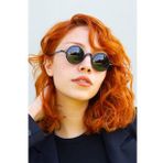 Focus On Judith Black Polarize Retro Güneş Gözlüğü