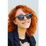 Focus On Luke Black Yuvarlak Polarize Güneş Gözlüğü