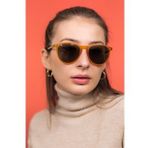 Focus On TS010 Erica Matte Mustard Kadın Güneş Gözlüğü