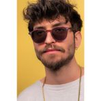 Focus On TS014 Moses Matte Burgundy Polarize Kadın Güneş Gözlüğü
