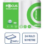 Focus Optimum Tuvalet Kağıdı 2 Katlı 24 Rulo - Beyaz