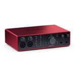 Focusrite Scarlett 16i16 4. Nesil USB Ses Arayüzü, Şarkı Yazma, Müzik Prodüksiyonu, Kayıt ve Podcasting için — Yüksek Kalite, Stüdyo Kalitesinde Kayıt ve Kayıt Yapmak İçin Gerekli Tüm Yazılımlar