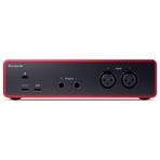 Focusrite Scarlett 2i2 Gen 4 Ses Kartı(MOSC0033) USB-C ile Ultra Düşük Gürültülü Preamp Özellikli