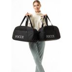 Focux Seyahat Valizi Seti Büyük Boy ve Orta Boy Ergonomik Tasarım 2'li Dayanıklı Kumaş - Siyah