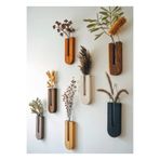 FOGO WOOD Ahşap Duvar Saksısı 7'li