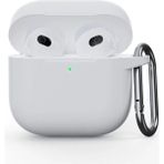 Fogy Airpods 4. Nesil Liquid Silicone Hq Tıpalı Silikon Kılıf - Beyaz