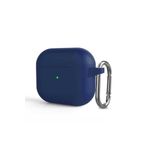 Fogy Airpods Pro 2 ile Uyumlu Silikon Kılıf Ve Taşıma Çengeli, Lacivert