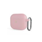 Fogy Airpods Pro 2 ile Uyumlu Silikon Kılıf Ve Taşıma Çengeli, Pembe
