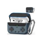 Fogy Airpods Pro (2.Nesil) ile Uyumlu Kancalı Atari Tipi Desenli Game Device Kılıf