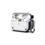 Fogy Airpods Pro (2.nesil) ile Uyumlu Mıknatıslı Kapak Şık GörünüşKancalı Asgard Kılıf, Beyaz