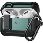 Fogy Apple Airpods Pro 2 Darbeye Dayanıklı Bumblebee Silikon Koruyucu Kılıf - Yeşil