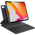 Fogy Apple iPad (A16) 11INÇ 2025 Uyumlu Case Magic Keybord Folio Slim Klavyeli Kılıf - Gri - Siyah