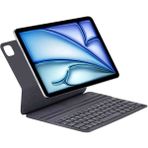 Fogy Apple iPad Air 11 M3 2025 Uyumlu Case Magic Keyboard Folio Ultra Slim Klavyeli Kılıf - Gri - Siyah