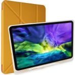 Fogy Apple iPad Air 2 9.7 2017/2018 Uyumlu Kalemlikli Premium Standlı Katlanabilir Uyku Modu Özellikli Tablet Kılıfı - Sarı