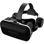 Fogy Apple Iphone 6-7-8-Se Uyumlu Sanal Gerçeklik Gözlüğü Kulaklıklı 3D Vr Filmler&video Oyunları - Siyah