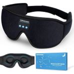 Fogy Çok Fonksiyonlu wireless Uyku Göz Maskesi Seyahat Müzik için Ayarlanabilir Hoparlörlü Bluetooth