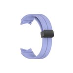 Fogy Galaxy Watch 4/5 40mm ile Uyumlu Kordon Ribbon Line, Lila