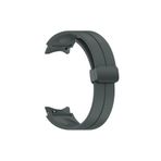 Fogy Galaxy Watch 5 Pro 45mm ile Uyumlu Kordon Ribbon Line, Koyu Gri