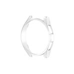 Fogy Galaxy Watch 6 Classic 43mm ile Uyumlu Sert PC Kasa Koruyucu Kılıf, Şeffaf