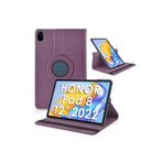Fogy Honor Pad 8 12'' Inç 2022 ile Uyumlu 360 Dönebilen Klasik Tablet Kılıfı, Mürdüm