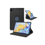 Fogy Honor Pad 8 12'' Inç 2022 ile Uyumlu 360 Dönebilen Klasik Tablet Kılıfı, Siyah