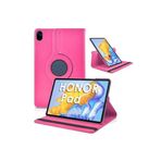 Fogy Honor X9 /X8 Pro 11.5 inç 2023 ile Uyumlu Kapak 360 Dönenbilen Tablet Kılıfı, Koyu Pembe