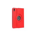 Fogy Ipad Mini 2021 (6.Nesil) ile Uyumlu 360 Derece Dönebilen Klasik Tablet Kılıfı, Kırmızı