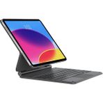 Fogy Ipad Pro 12.9" 2021.2022 5. 6. Nesil Uyumlu M1,m2 Magic Keyboard Touchpad Işıklı Klavyeli Kılıf - Siyah