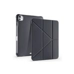 Fogy İpad Pro 7.Nesil 13"inç M4 2024 ile Uyumlu Kılıf Kalem Bölmeli Standlı Tablet Case A2837 A2926, Siyah