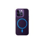 Fogy Iphone 14 Pro ile Uyumlu Kılıf Içi Kadife Dışı Deri Görünümlü A Kalite Forum Kapak, Derin Mor