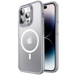 Fogy Iphone 14 Pro ile Uyumlu Kılıf Rocky Kapak, Gümüş