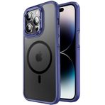 Fogy Iphone 14 Pro ile Uyumlu Kılıf Rocky Kapak, Lacivert