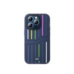 Fogy iPhone 15 Pro Max ile Uyumlu Kılıf Pride Edition HBC-221 Roma Kapak, Lacivert