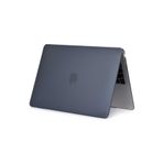 Fogy Macbook 13.6? Air M3 A3113 ile Uyumlu Kılıf MSoft Kristal Kapak Case, Black