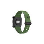 Fogy Redmi Watch 3 ile Uyumlu Kordon Çift renkli Strap Bileklik Kayış Tpu yedek kemer, Koyu Yeşil