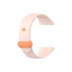 Fogy Redmi Watch 3 ile Uyumlu Kordon Çift renkli Strap Bileklik Kayış Tpu yedek kemer, Pudra