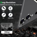 Fogy Samsung Galaxy Tab S9/s9 Fe/s9 Ultra/tab S9 Fe+ Plus Metal Süslü Taşlı Temperli Cam Lens Koruyucu - Rose