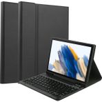 Fogy Siyah Bluetooth Klavyeli Klavye Kılıfı Samsung Galaxy Tab A8 10.5" 2022 SM-X200 İçin Hafif ve Taşınabilir
