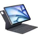 Fogy Uyumlu Magic Keyboard Folio Klavyeli Tablet Kılıfı 11 İnç M2 6. Nesil Ultra Slim Siyah - İpad Air 11 Inç M2 6. Nesil