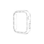 Fogy Watch 1 2 3 4 5 6 38mm ile Uyumlu Taşlı Kasa Ve Ekran Koruyucu 360 Tam Koruma Kılıf, Şeffaf