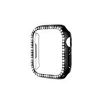Fogy Watch 1 2 3 4 5 6 42mm ile Uyumlu Taşlı Kasa Ve Ekran Koruyucu 360 Tam Koruma Kılıf, Siyah
