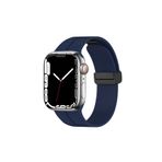 Fogy Watch 40mm ile Uyumlu Mıknatıslı Manyetik Tasarım Silikon Kordon Kayış, Lacivert