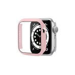 Fogy Watch 7 45mm ile Uyumlu Kasa Ve Ekran Koruyucu 360 Tam Koruma Kılıf, Pembe