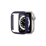 Fogy Watch 8 45mm ile Uyumlu Kasa Ve Ekran Koruyucu 360 Tam Koruma Kılıf, Lacivert