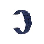 Fogy Watch Fit 2 ile Uyumlu Silikon Kordon Yumuşak Ve Pürüzsüz Klasik (Saat Değildir), Lacivert